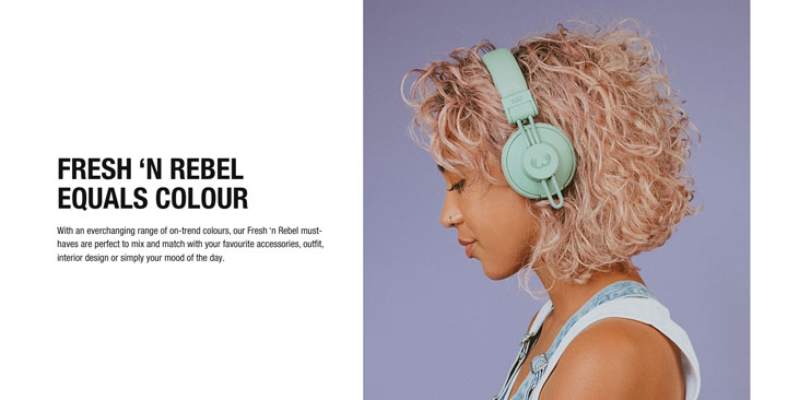 fresh n rebel headset - The story behind the company