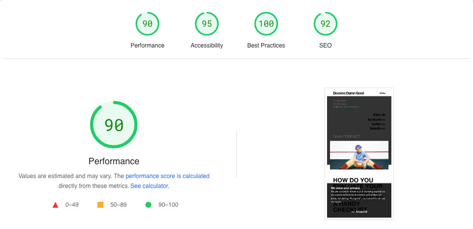 site speed testing tool